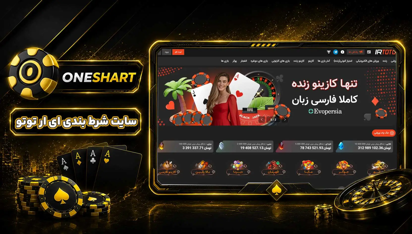 سایت ای ار توتو IRTOTO | ایرتوتو ir toto